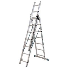 BORMANN Pro BHL5100 Σκάλα Τριπλή, 3X11 6.49M - BHL5100
