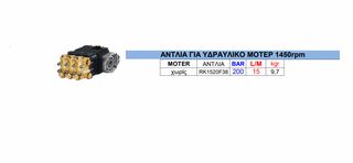 Πλυστική αντλία JK premium series 228 JK 15.20