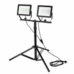 NEO TOOLS Προβολέας LED Διπλός Με τρίποδο 2x100W 17000 lumens 99-096