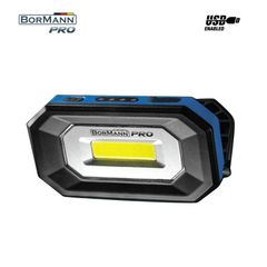 BORMANN Pro BPR6014 Φακός Εργασίας Επαναφορτιζόμενος 500Lm Με Μαγνήτη, Αδιάβροχος , 180° Περιστροφή - BPR6014