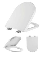 BORMANN BTW1010 Κάλυμμα Λεκάνης Gemini 465x360mm Soft Close, Duroplast, 2.55KG - BTW1010