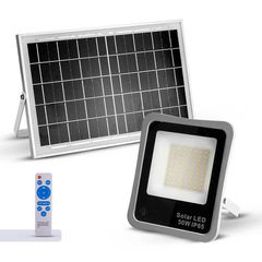 BORMANN BLF2150 Προβολέας Ηλιακός Led 50W, Αδιάβροχος, Φωτοβολταϊκό Πάνελ,Αισθητήρα Φωτος - BLF2150