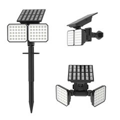 BORMANN BLF4110 Ηλιακό Φωτιστικό Κήπου 15X18X36cm, 120Lm ,Ip44 - BLF4110