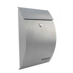 BORMANN BMB1000 Γραμματοκιβώτιο Μ22xΠ7xΥ30cm,Ασημί - BMB1000