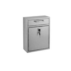 BORMANN BMB1101 Γραμματοκιβώτιο 27xΠ12xΥ30.5cm, Γκρι - BMB1101