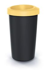 Keden κάδος απορριμμάτων Compacta R κίτρινος/μαύρος 25lt NRBO25-1215C