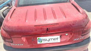 PEUGEOT 206 CC CABRIO 1587cc 2002 |ΚΑΠΟ ΠΟΡΤ ΜΠΑΓΚΑΖ ΚΟΚΚΙΝΟ