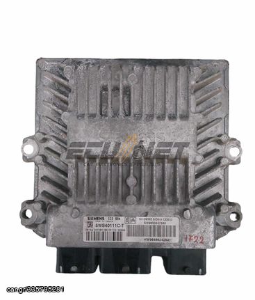 ΕΓΚΕΦΑΛΟΣ ΚΙΝΗΤΗΡΑ CITROEN C2 SIEMENS 5WS4011 C-T  SW9653447380 HW9648624280