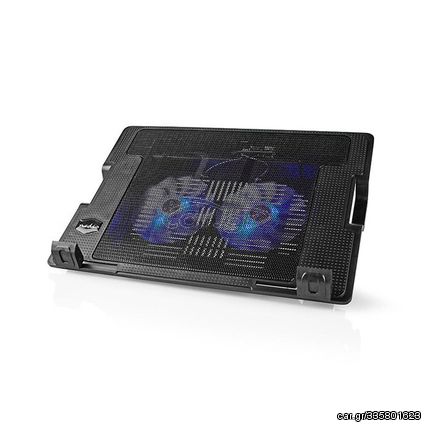 Notebook cooler για laptop έως 18", σε μαύρο χρώμα NEDIS NBCR200BK