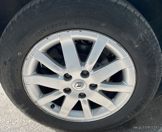 ZANTEΣ ΑΛΟΥΜΙΝΙΟΥ RENAULT 205/60R16 - 5*114,3