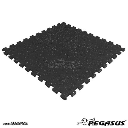 Επαγγελματικό Δάπεδο Puzzle για Άρση Βαρών με Flecks (96x96x1.0 cm) Pegasus® Β-4201-10F