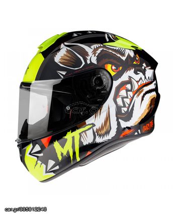 ΚΡΑΝΟΣ MT TARGO CRAZYDOG G3 ΚΙΤΡΙΝΟ GLOSS 