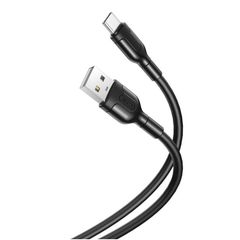 XO cable NB212 USB - USB-C 1,0 m 2,1A Black