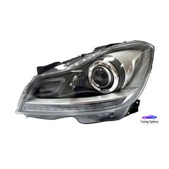 MERCEDES C CLASS W204 2011-2014 FULL LED ΕΜΠΡΟΣ ΦΑΝΑΡΙΑ-thumb-1