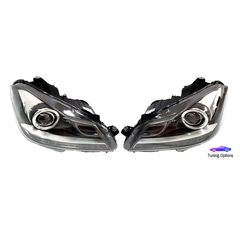 MERCEDES C CLASS W204 2011-2014 FULL LED ΕΜΠΡΟΣ ΦΑΝΑΡΙΑ-thumb-2