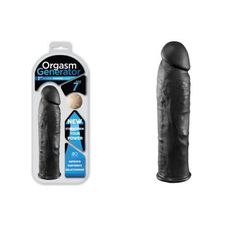 Orgasm Generator vibrating phallic Penis Sleeve sheath Black-thumb-1