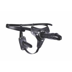 Strap On X Joyride Dildo με Πρωκτική Σφήνα Μαύρο