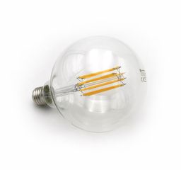 Λάμπα LED Globe COG Φ125 Διάφανο Ε27 18W 230V Θερμό 13-271251800 Adeleq
