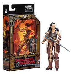 Hasbro Fans - Dungeons Dragons Honor Among Thieves: Golden Archive Action Figure - Holga (F4866)