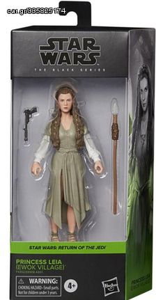 Hasbro Fans - Disney Star Wars The Black Series: Return of the Jedi - Princess Leia (Ewok Village) (Excl.) (F4352)