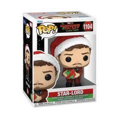Funko Pop! Marvel: The Guardians of the Galaxy Holiday Special - Star-Lord #1104 Bobble-Head Vinyl Figure