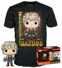 Funko Pop! Tee (Adult): My Hero Academia - Katsuki Bakugo (Metallic) (Special Edition) Vinyl Figure T-Shirt (XL)