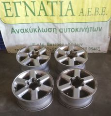 ΖΑΝΤΕΣ ΑΛΟΥΜΙΝΙΟΥ 16'' (6x139.7) ISUZU P/U D-MAX 2002-2013 (EG)