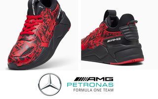 Mercedes AMG Petronas shoes