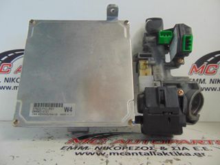 Εγκέφαλος  σετ  HONDA CR-V (2002-2007)  37820-PNL-R51  W4  094907-3721   με κλειδαριά και κλειδί