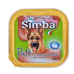 ΣΚΥΛΟΤΡΟΦΗ ΠΑΤΕ 150gr SIMBA μοσχάρι