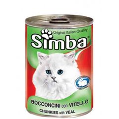 ΓΑΤΟΤΡΟΦΗ 400gr SIMBA (ΕΛ) μοσχάρι