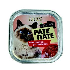 LUXE ΓΑΤΟΤΡΟΦΗ ΠΑΤΕ 100gr μοσχάρι