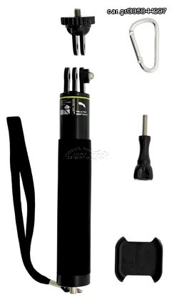 Selfie Stick Monopod LEDISTAR LDX-600 για Φωτογραφικές Μηχανές  Πτυσσόμενο Μαύρο Μήκος: 20cm-80cm