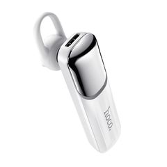 Wireless Hands Free Hoco E57 Essential V.5.0 Λευκό με Μεγάλο Πλήκτρο Ελέγχου και 10 Ώρες Ομιλίας