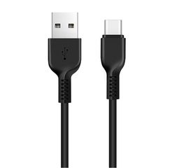 Καλώδιο σύνδεσης Hoco X20 Flash USB σε USB-C 2.0A Μαύρο 3m