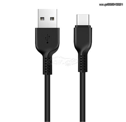 Καλώδιο σύνδεσης Hoco X20 Flash USB σε USB-C 2.0A Μαύρο 3m