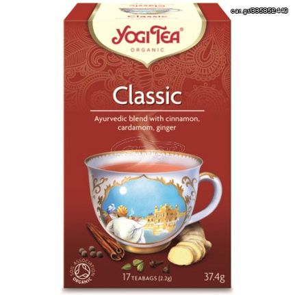 YOGI TEA CLASSIC (17x2.2g)37.4g ΒΙΟ