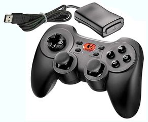 Logitech G Cordless Rumblepad 2 with Vibration Feedback (Black)-thumb-3