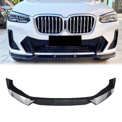 Εμπρός σποιλερ Lip BMW X3 G01 X4 G02 LCI (2021-Up) M Sport Piano Black