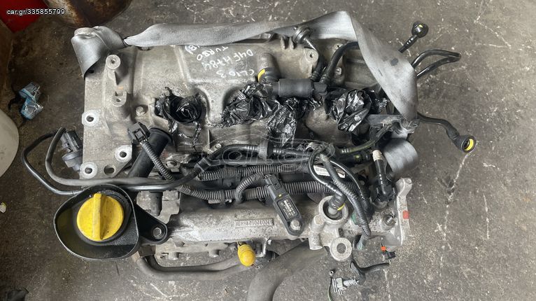 Κινητήρας βενζίνης turbo Renault D4F (H) 784  1.2 16V TCe 102HP από Renault Clio 3 '07-'13, Renault Wind, Renault Twingo '07-'14