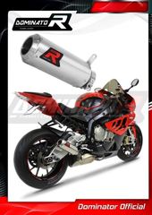 Dominator Εξάτμιση Τελικό Gp S.Steel BMW S 1000 RR 2009 - 2011 Με Σιγαστήρα