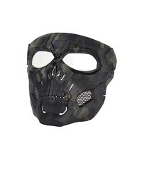 Μάσκα airsoft Skull Messenger Σε Χρώμα μαύρη παραλλαγή MA-110-OD 01230