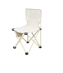 Πτυσσόμενη Φορητή καρέκλα για ψάρεμα εξωτερικού χώρου παραλίας 38*42*72 εκ. Χρώμα : Λευκό B46