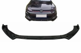 Lip spoiler μπροστινού προφυλακτήρα κατάλληλο για VW Golf 7 GTI 7.5 GTI & R (2013-2020) Piano Black