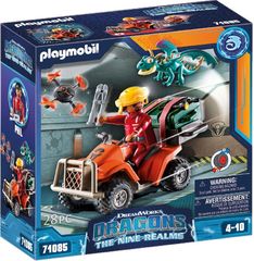 Playmobil Dragons The Nine Realms Phil Με Τετρατροχη Μοτοσικλετα ATV - 71085