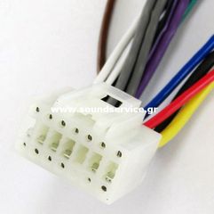 JVC - KENWOOD ISO-09 ΚΑΛΩΔΙΟ CAR AUDIO ΒΥΣΜΑ 14-ΕΠΑΦΩΝ 13-ΚΑΛΩΔΙΩΝ