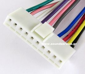 JVC - KENWOOD ISO-10 ΚΑΛΩΔΙΟ CAR AUDIO ΒΥΣΜΑ 10-ΕΠΑΦΩΝ 10-ΚΑΛΩΔΙΩΝ KRC