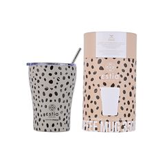 Estia 01-16852 Leopard Taupe Ποτήρι Θερμός 350ml *