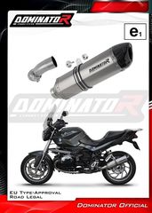 Dominator Εξάτμιση Τελικό HP Titanium/Carbon End BMW R 1200 R 2010 - 2014 Με Προδιαγραφές Θορύβου(Περιλαμβανει Σιγαστήρα)