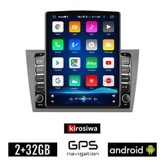KIROSIWA VOLKSWAGEN GOLF 6 (2008 - 2013) Android οθόνη αυτοκίνητου 2GB με GPS WI-FI (VW ηχοσύστημα αφής 9.7" ιντσών Youtube Playstore MP3 USB Radio Bluetooth Mirrorlink εργοστασιακή, 4x60W, AUX,
